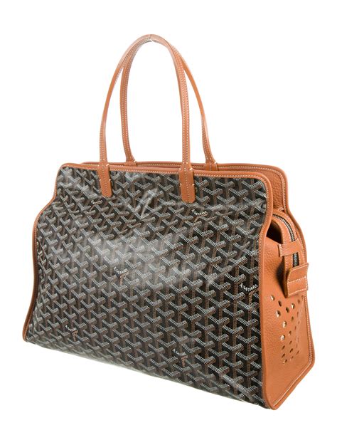 goyard sac hardy review|goyard handbags logo.